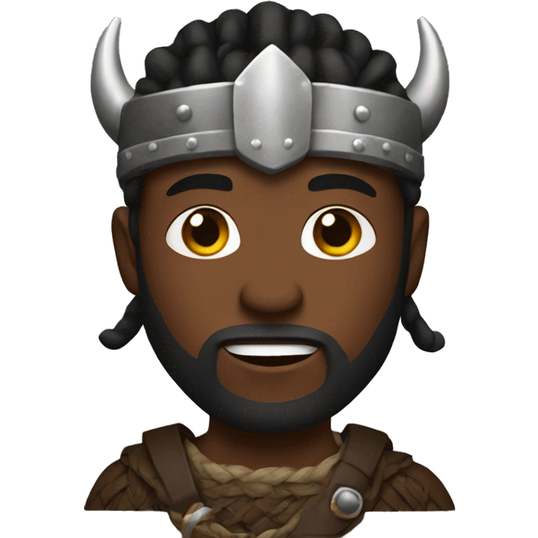 viking black man emoji