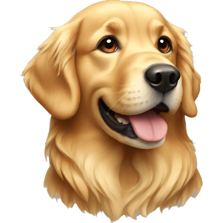 Golden retriever emoji