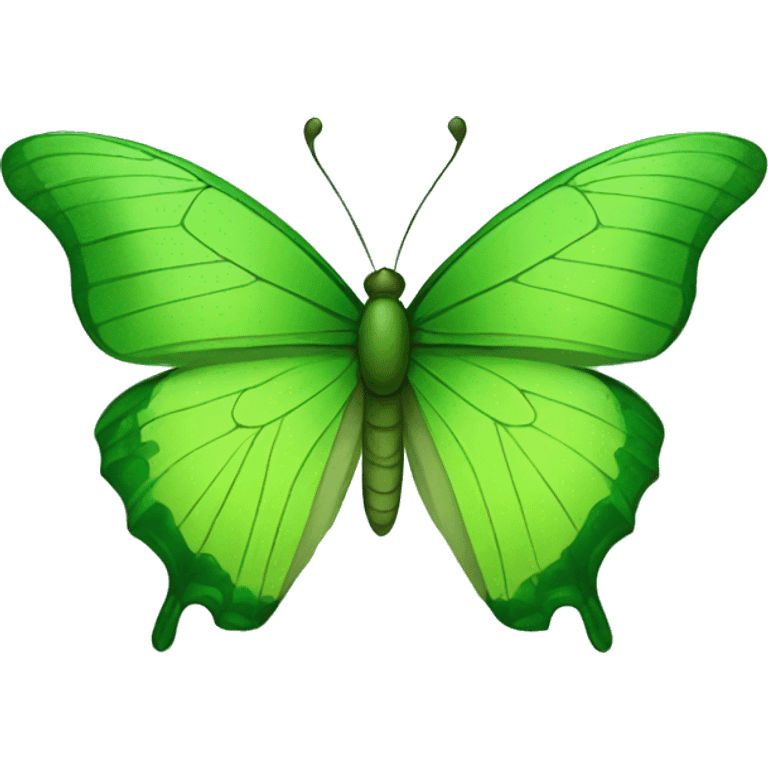 Green Butterfly  emoji