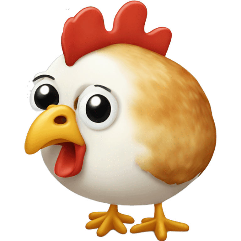 chicken mozarella emoji