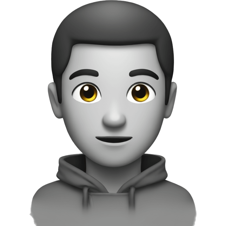 Thief black and white emoji