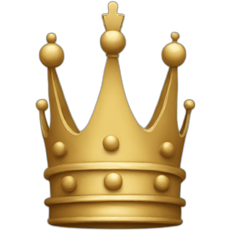 Chess crown emoji