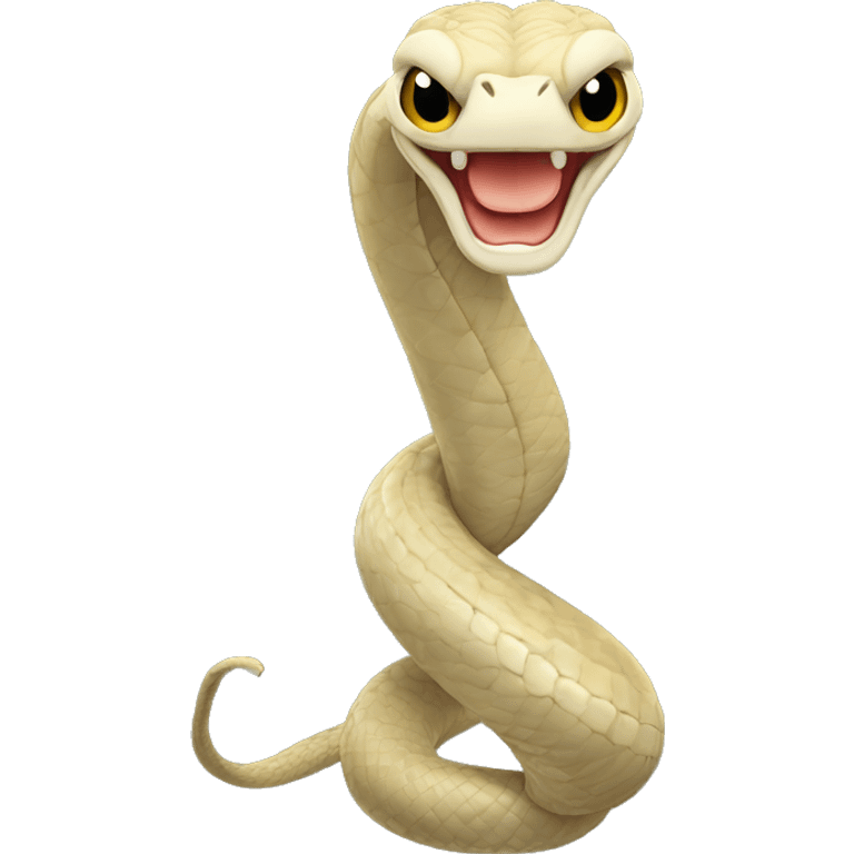 Balança com cobra  emoji