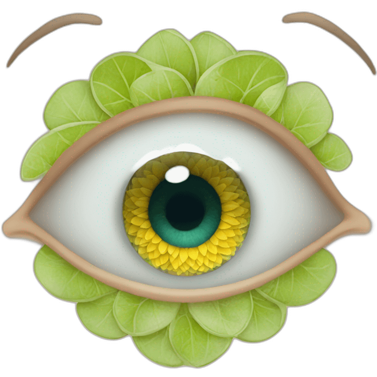 Flower-of-life-in-eye emoji