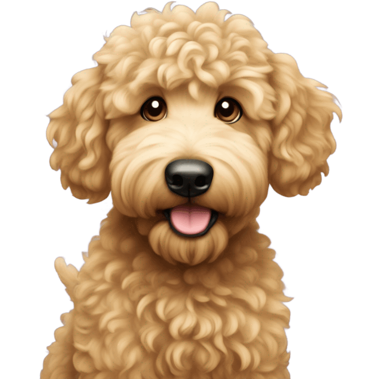 Goldendoodle emoji