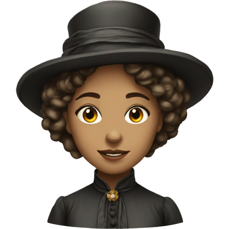 Victorian young woman emoji