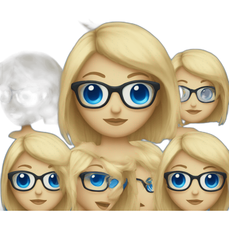 blond-girl-short-hair-and-curtain-fringe-with-blue-eyes-and-glasses emoji