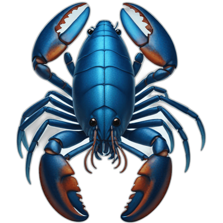 blue lobster emoji