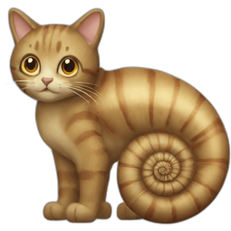 Ammonite Cat emoji