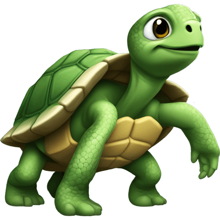 Super héros tortue emoji