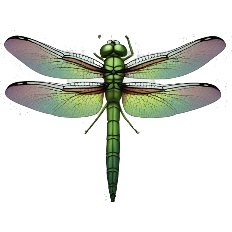 Dragonfly Clau text  emoji