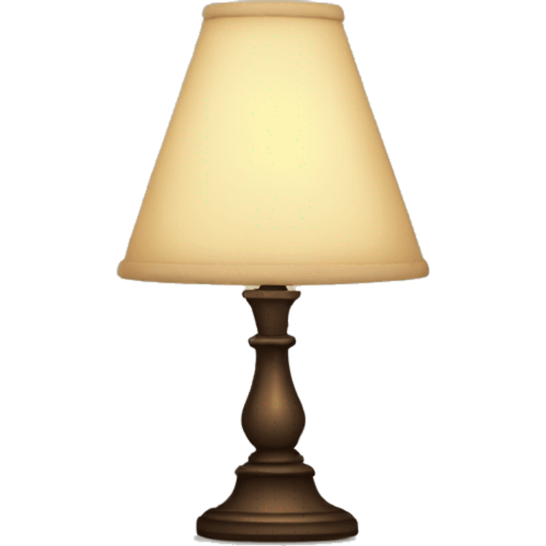 Turned on lamp  emoji