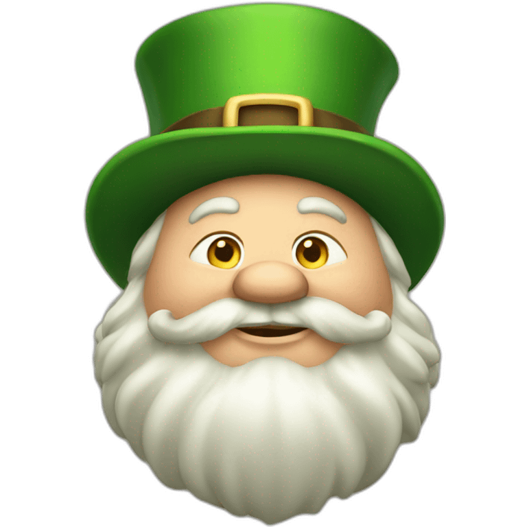 Fat leprechaun emoji