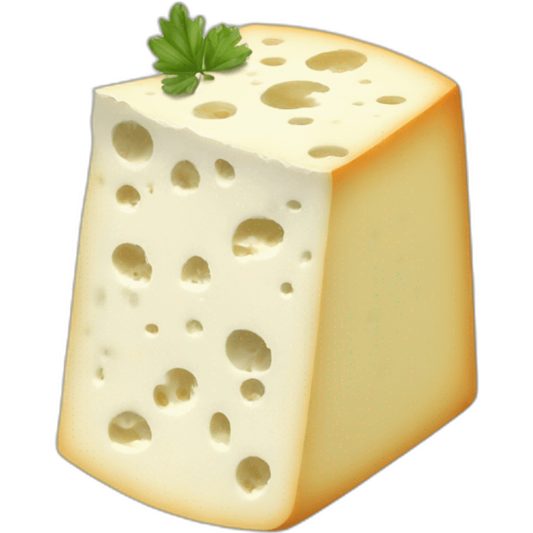 fromage de chevre cendré emoji