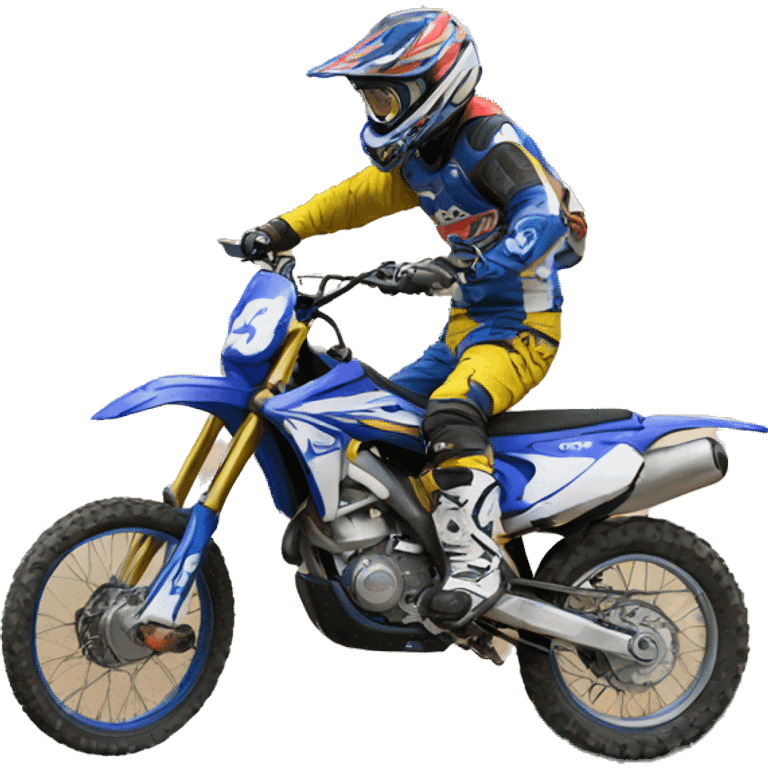 Moto cross emoji