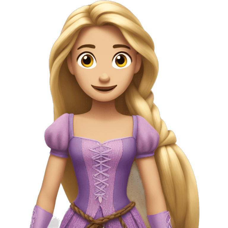 Rapunzel emoji