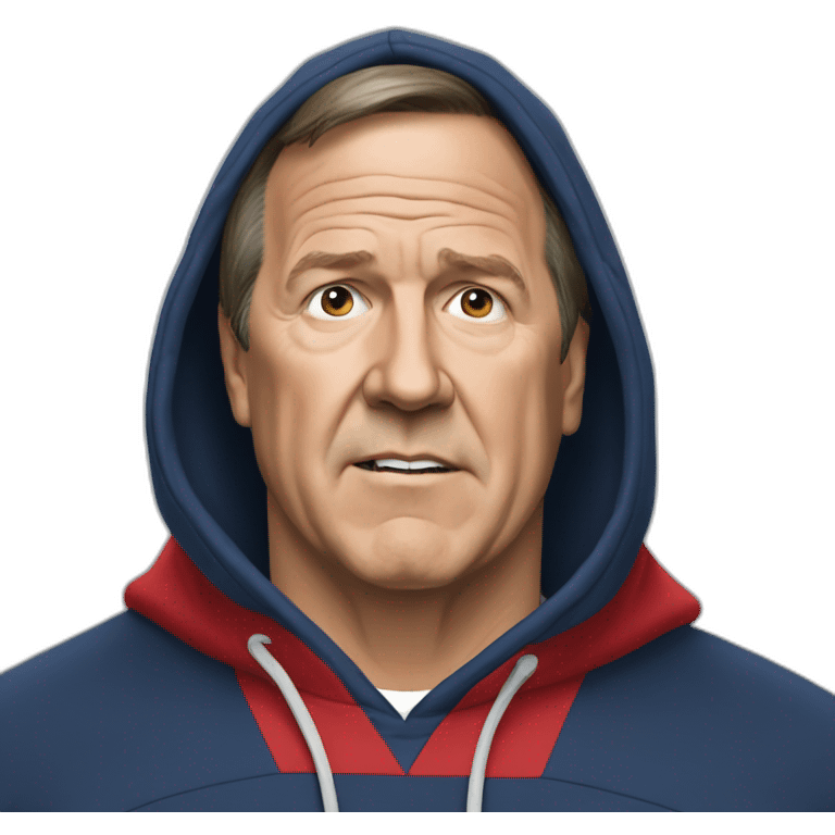 Bill belichick in hoodie emoji