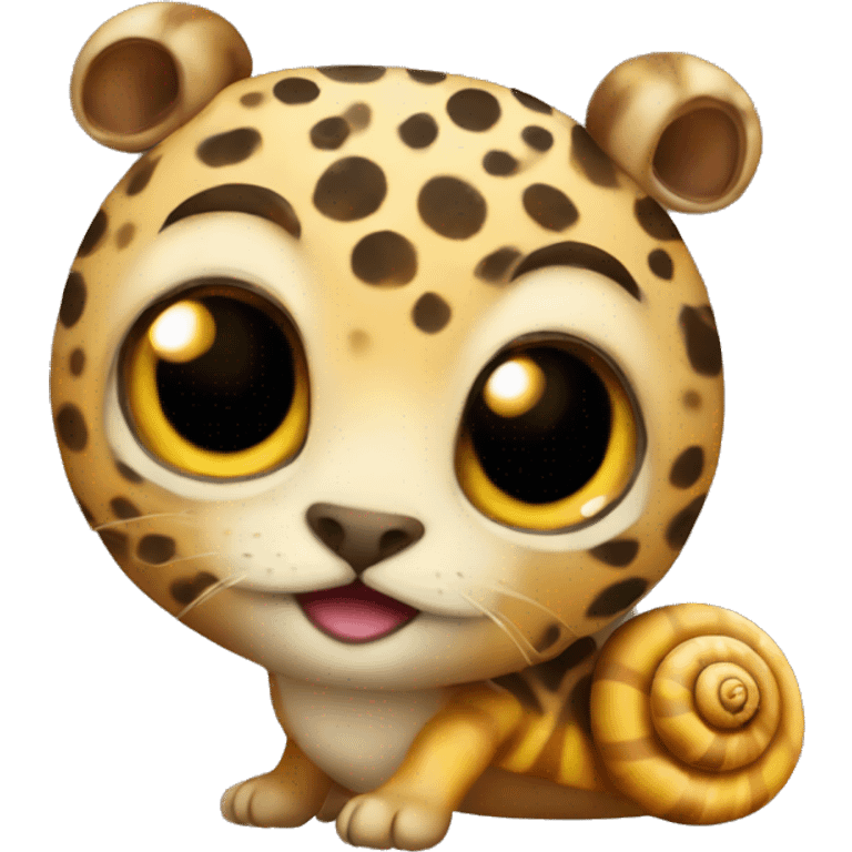 snail cheetah emoji