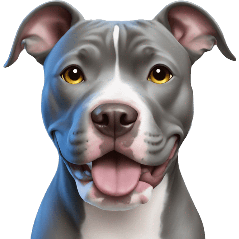 Blue nose pitbull emoji