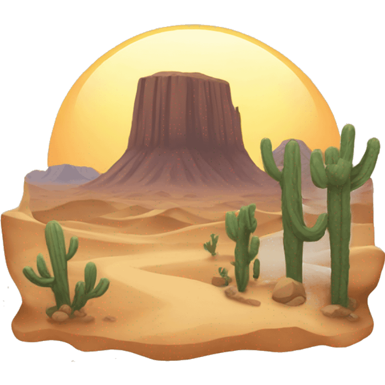 Desert emoji