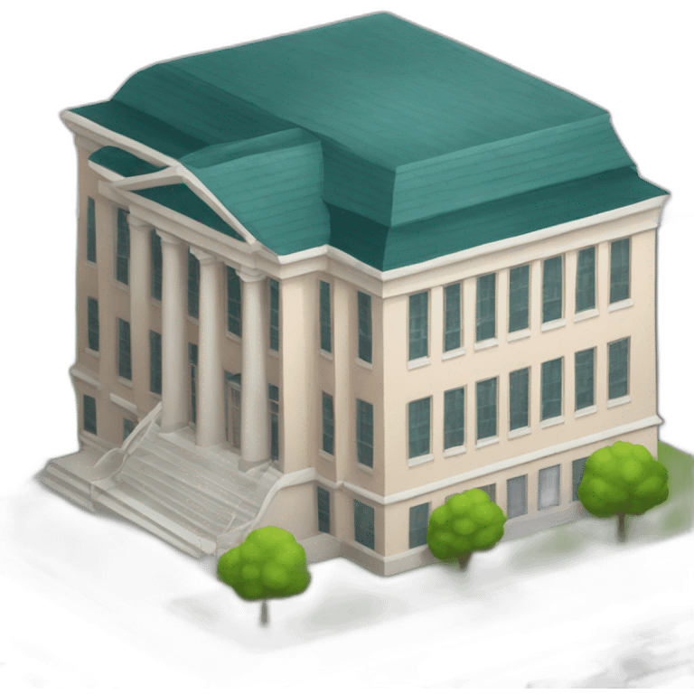 small city hall building emoji