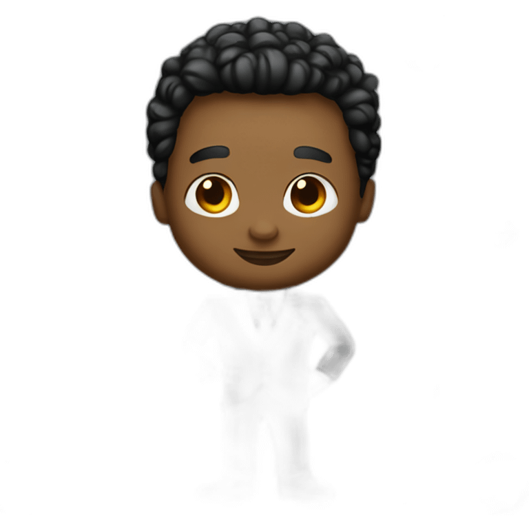 Posh-man-with-black-suit-holding-golden-coins emoji