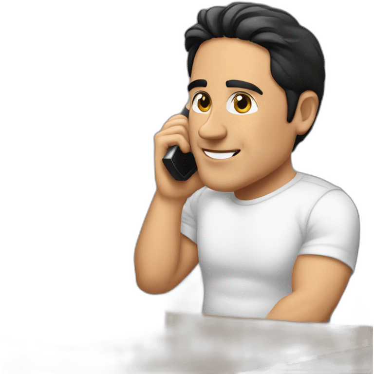 MARC CUBAN ON THE PHONE emoji