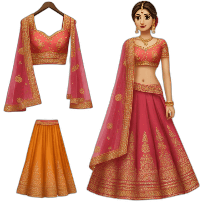 lehenga  emoji