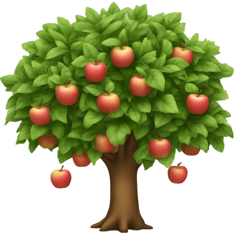 Apple tree emoji