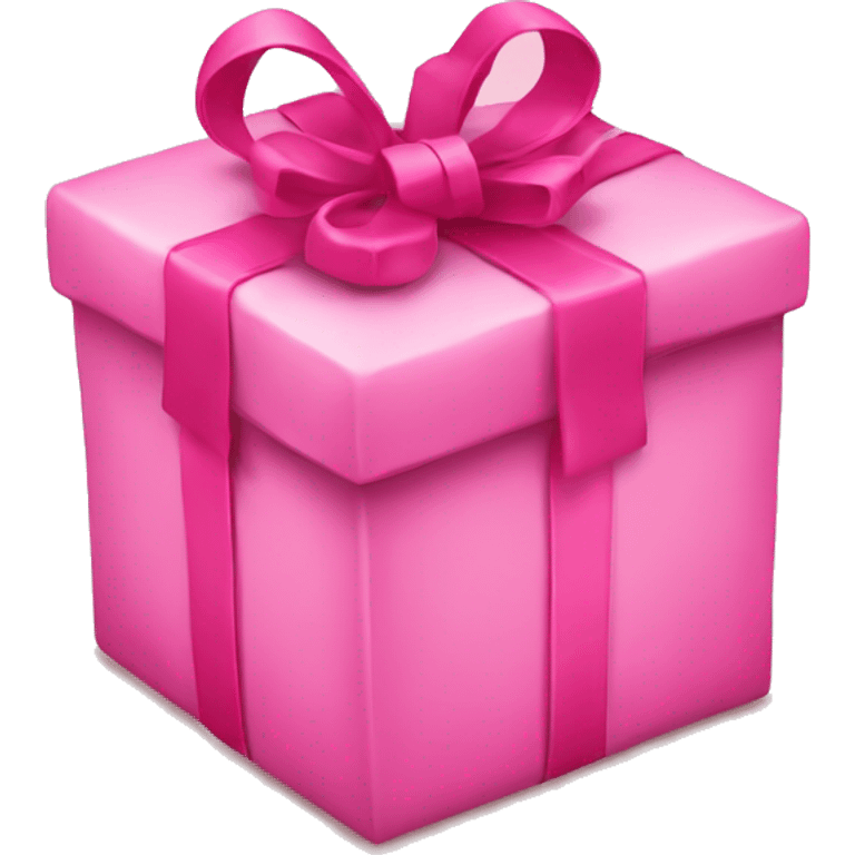 Pink present  emoji