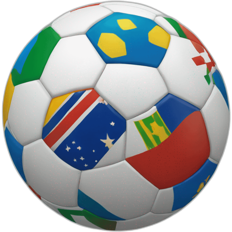 World cup football emoji