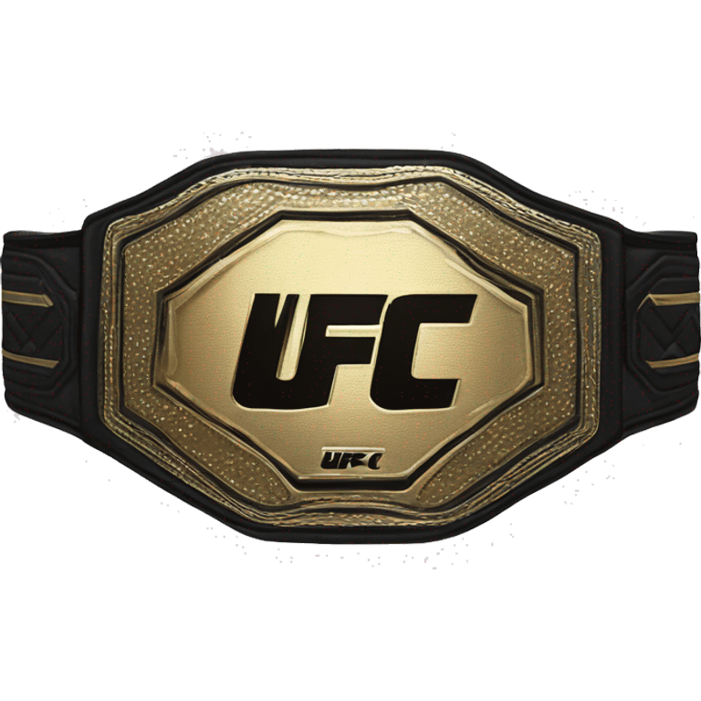 UFC belt emoji