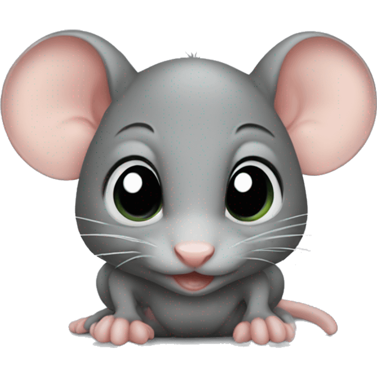 Small rat baby emoji