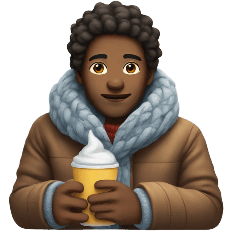 Cosy winter vibes emoji