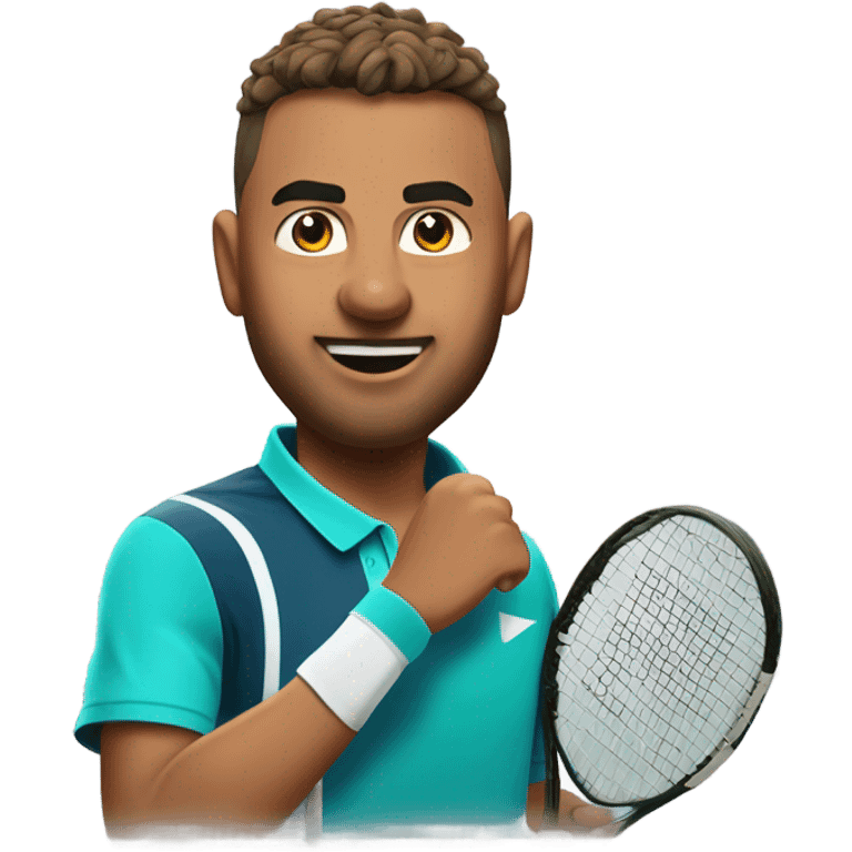 Nick kygios playing tennis emoji