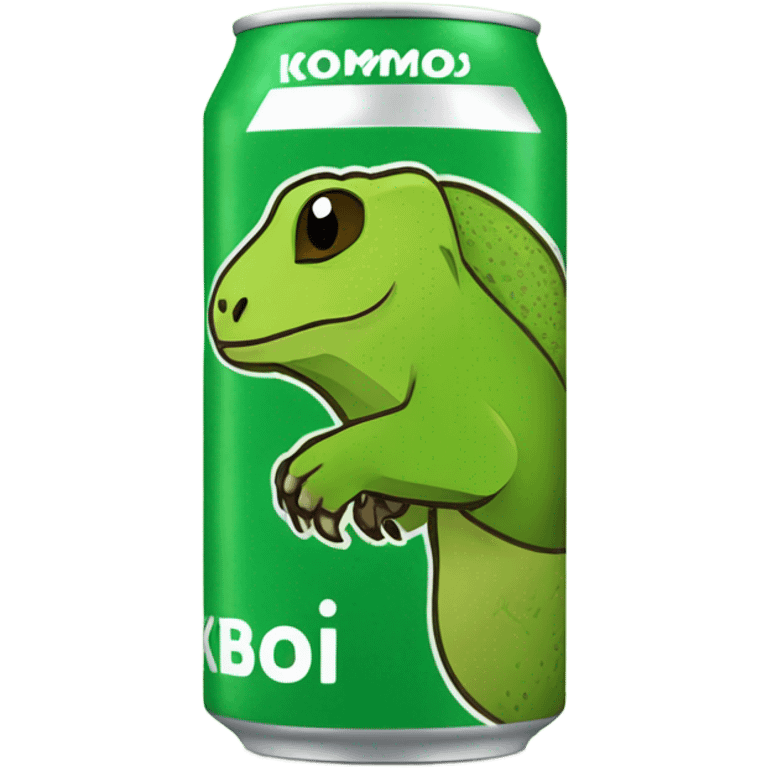 Kiwi Komodo Energy Drink can emoji