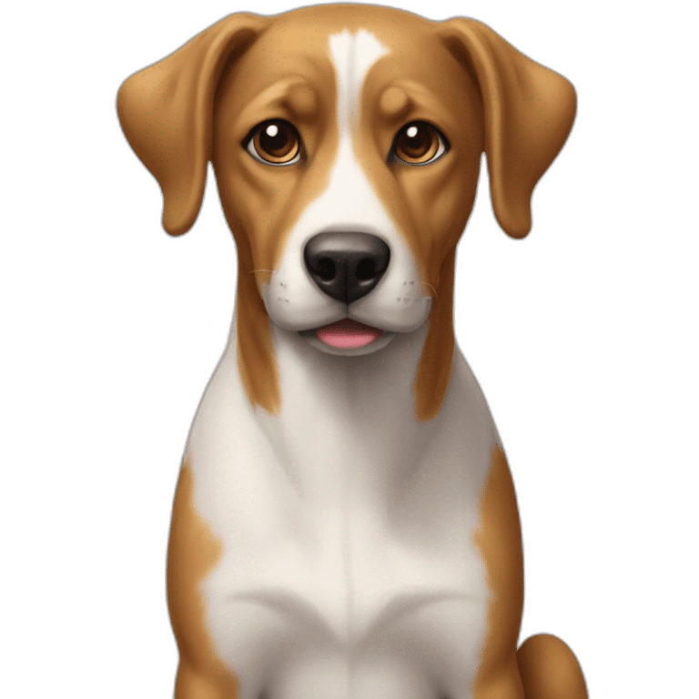 chat sur chien emoji