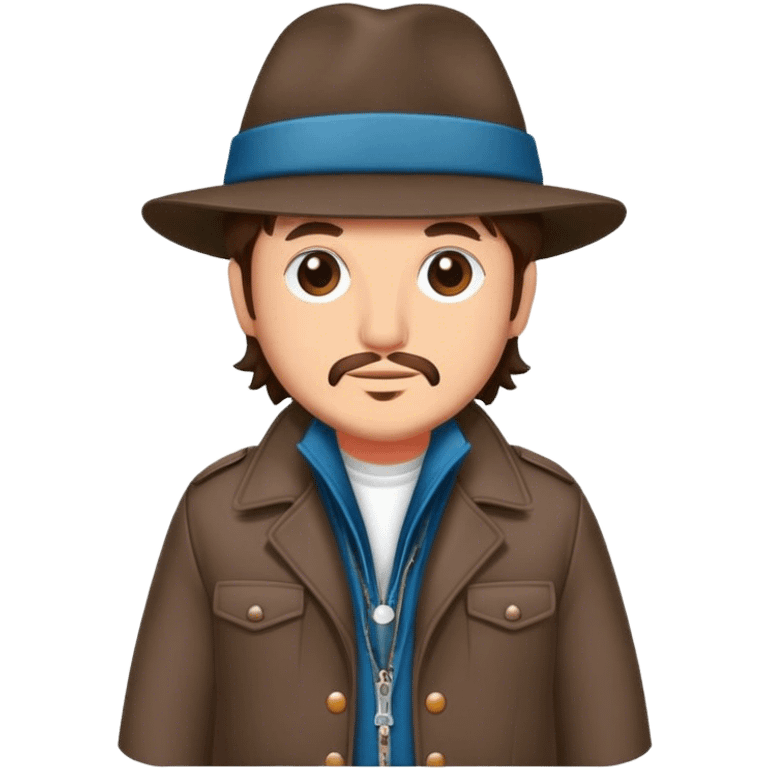 zucchero fornaciari wearing a hat in a jacket emoji