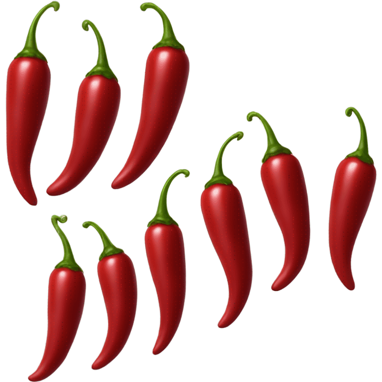 Red chile emoji