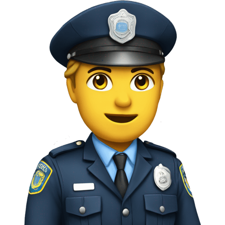 police sirene blau emoji