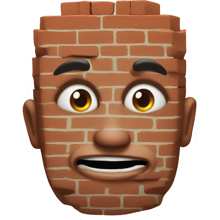 freaky brick] emoji