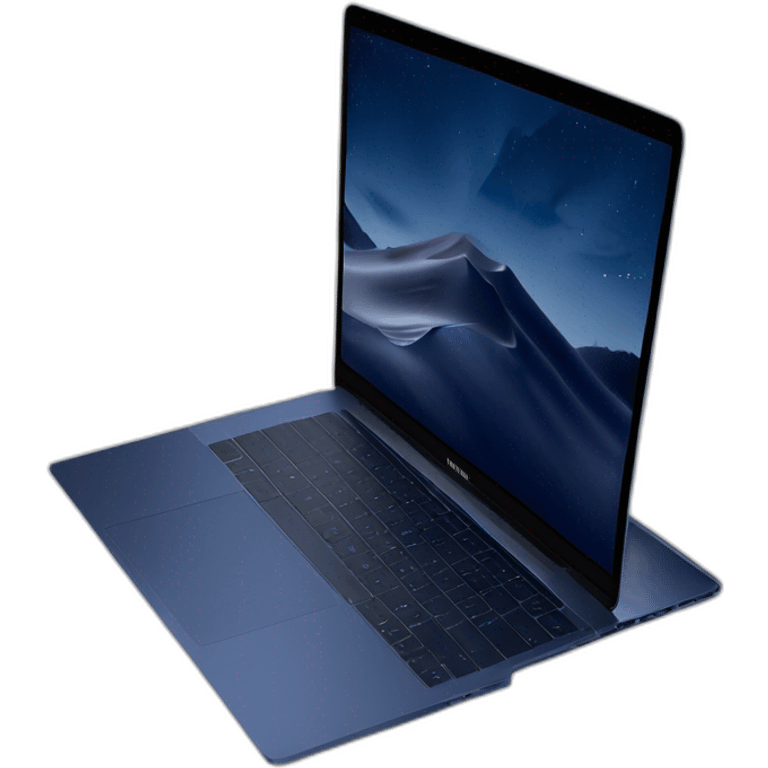 macbook pro 16 night blue emoji