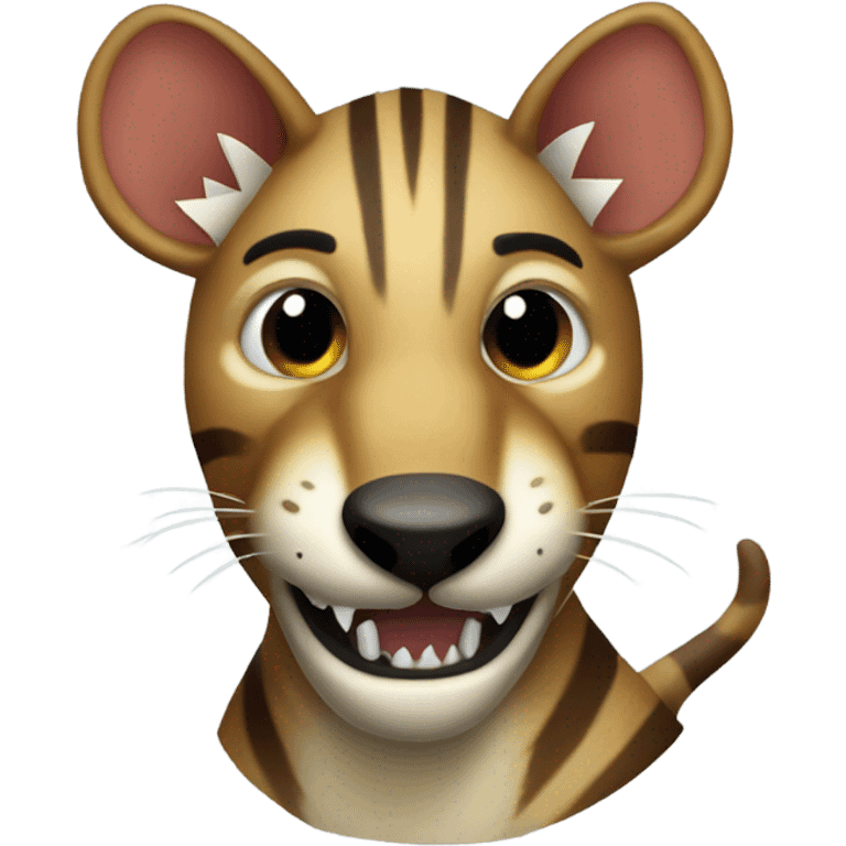 Tasmanian tiger thylacine emoji