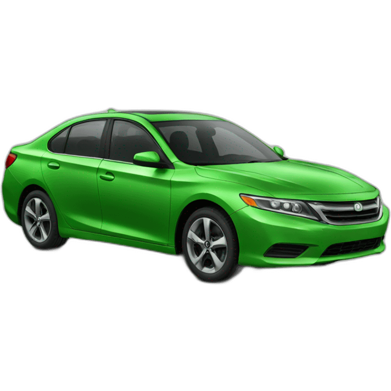 new car green emoji