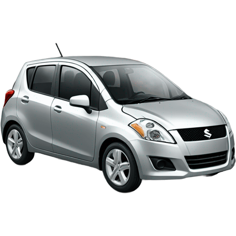 Suzuki splash car argent color with city pack emoji