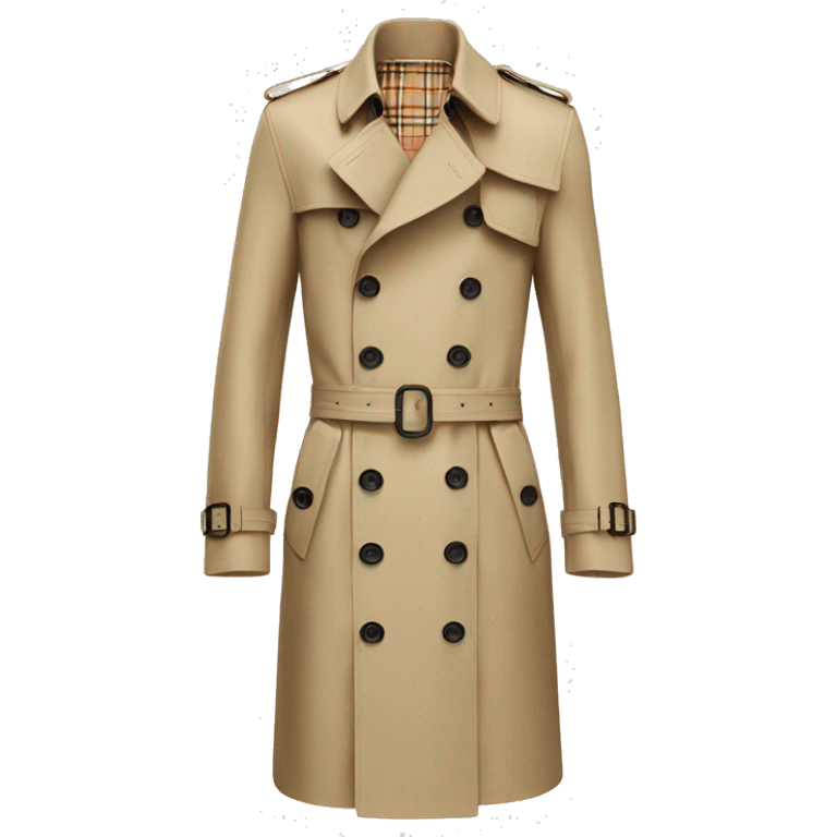 Burberry Trench Coat emoji