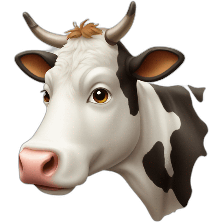 cow pensative emoji