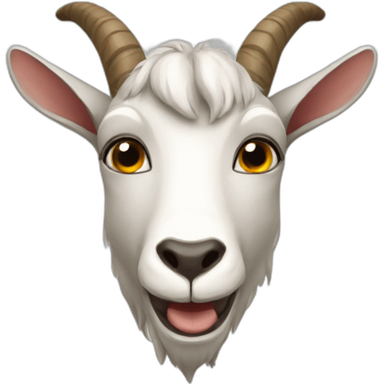 hungry goat emoji