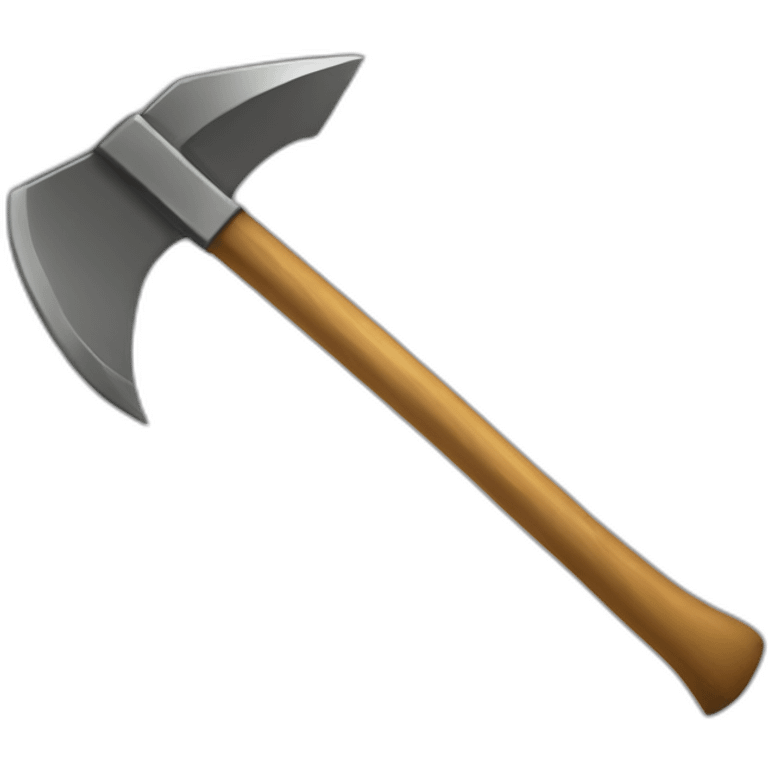 Pick axe mining emoji