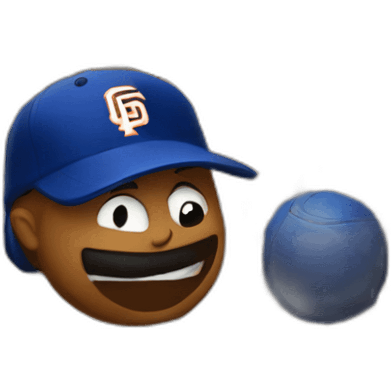 Giants beat dodgers emoji